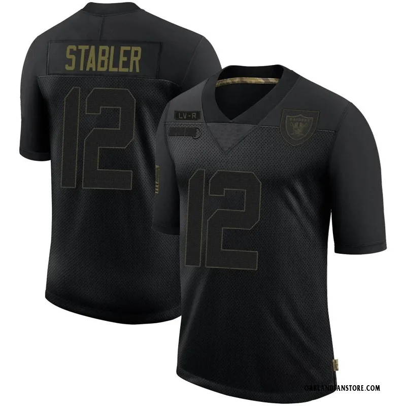 ken stabler white jersey